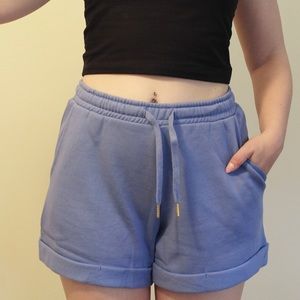 NWT Fleece Shorts with pockets!